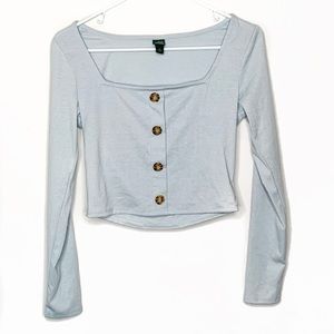 Long Sleeve Crop Top